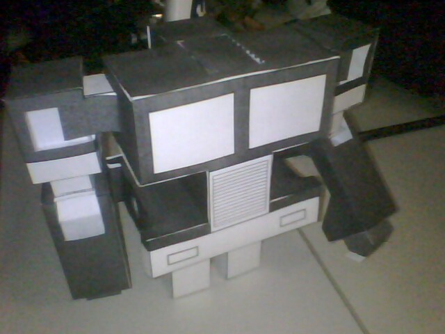 Paper Transformer: Optimus (prototype)